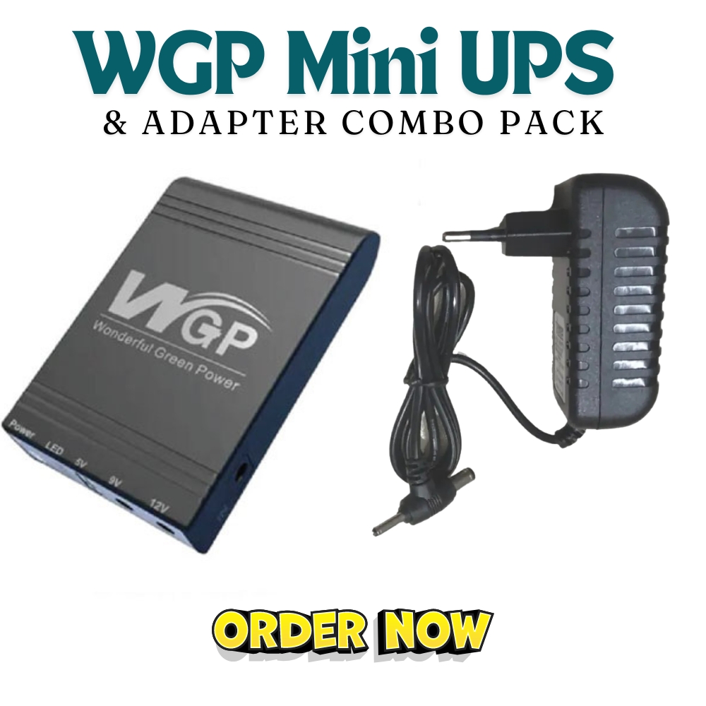 WGP mini ups with Adapter combo